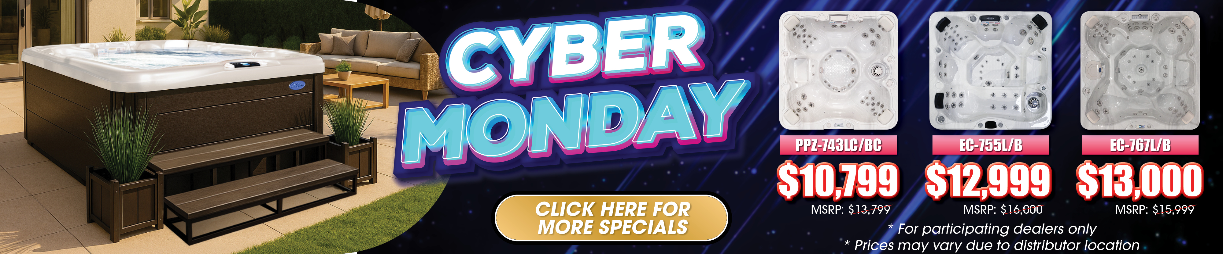 Calspas hot tub being used in a family setting - St Louis